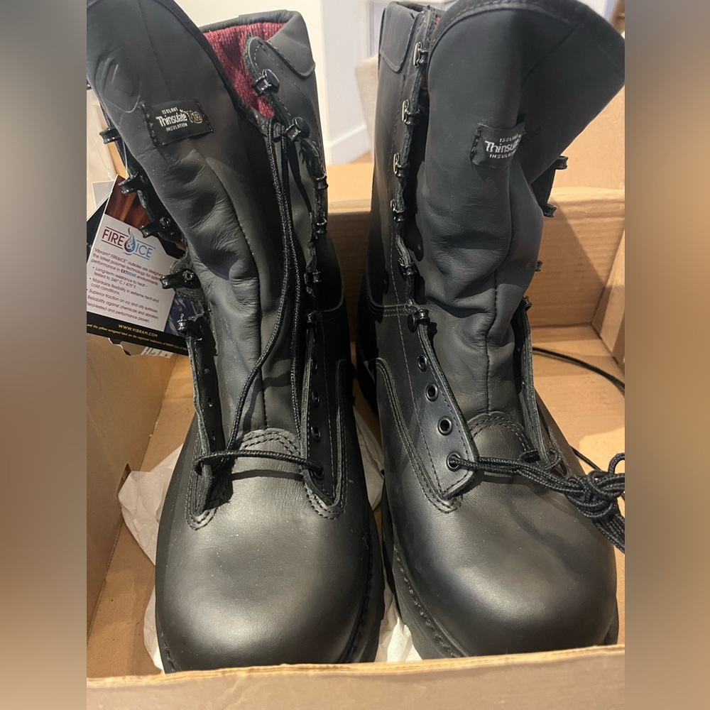 Hudson Men's Black tactical Insulated Boots